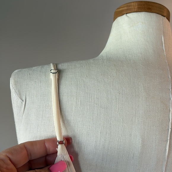 BCBGeneration full pleated swing mini dress spaghetti straps lined relaxed M - Picture 5 of 10